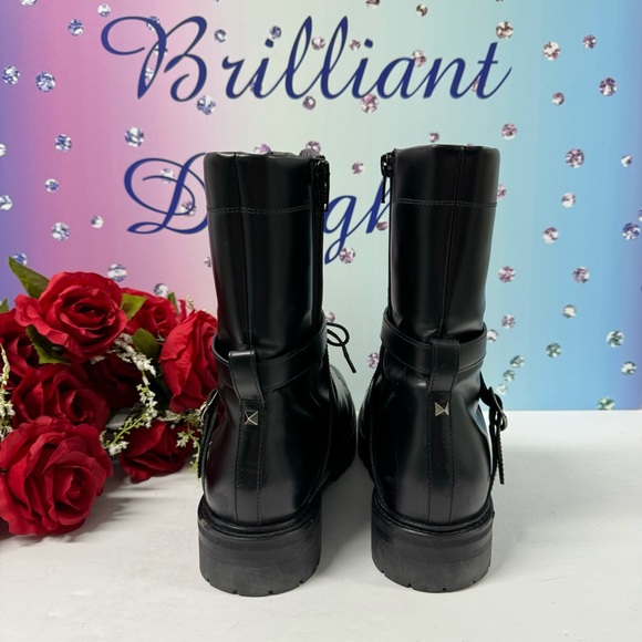 ❤️‍🔥SALE HOST PICK $1550 VG ROCKSTUD COMBAT BOOTS - Picture 7 of 14